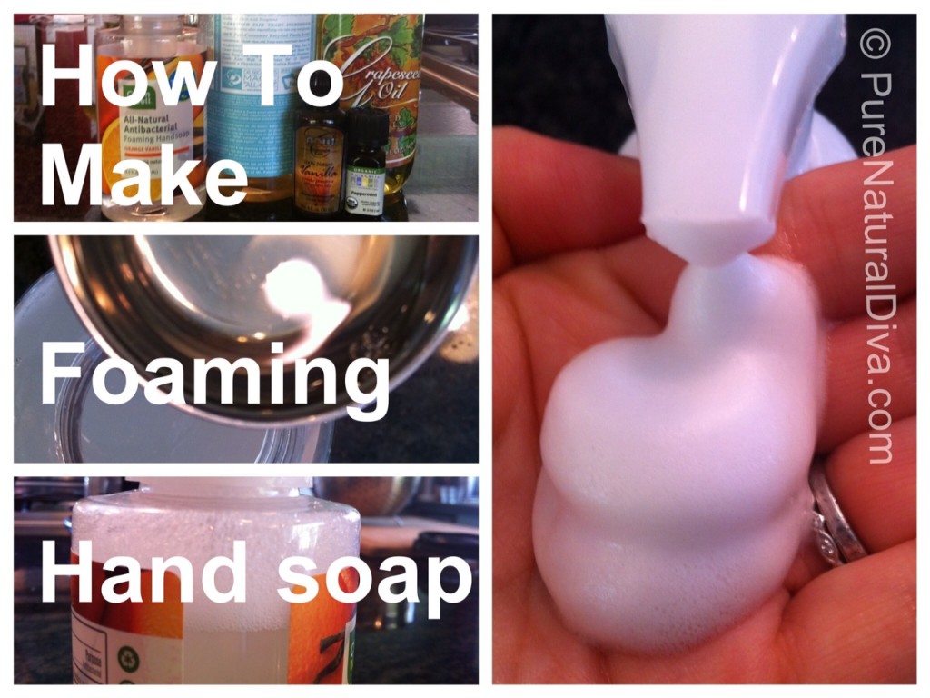 how to make foaming soap