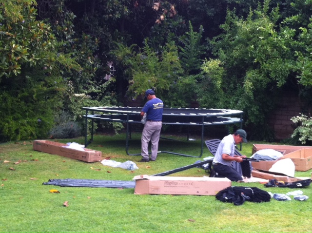 Trampoline Install DoubleBounce